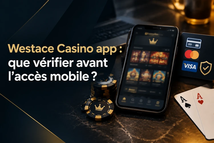 Westace Casino app : que vérifier avant l’accès mobile ?